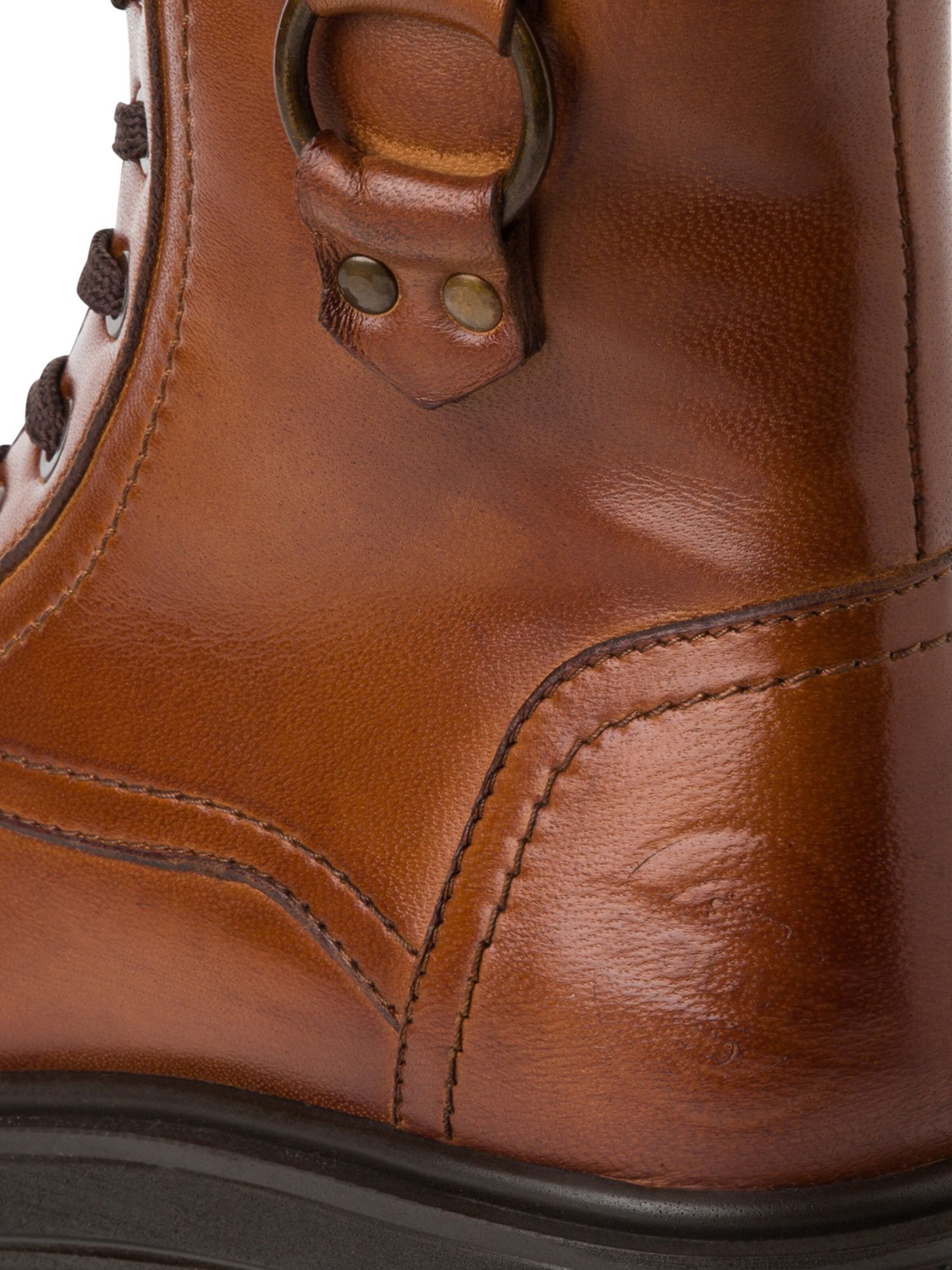 Bottines à lacets s.Oliver en marron