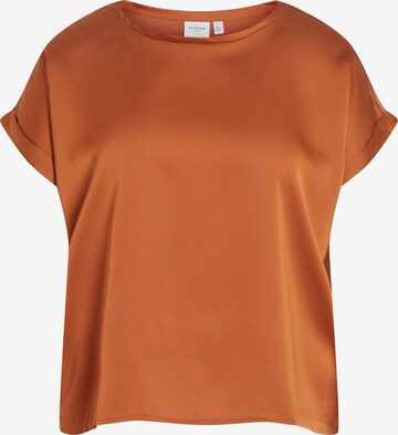 EVOKED Bluse i orange: forside