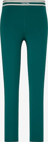 Calvin Klein Sport Skinny Leggings in Grün: Vorderseite