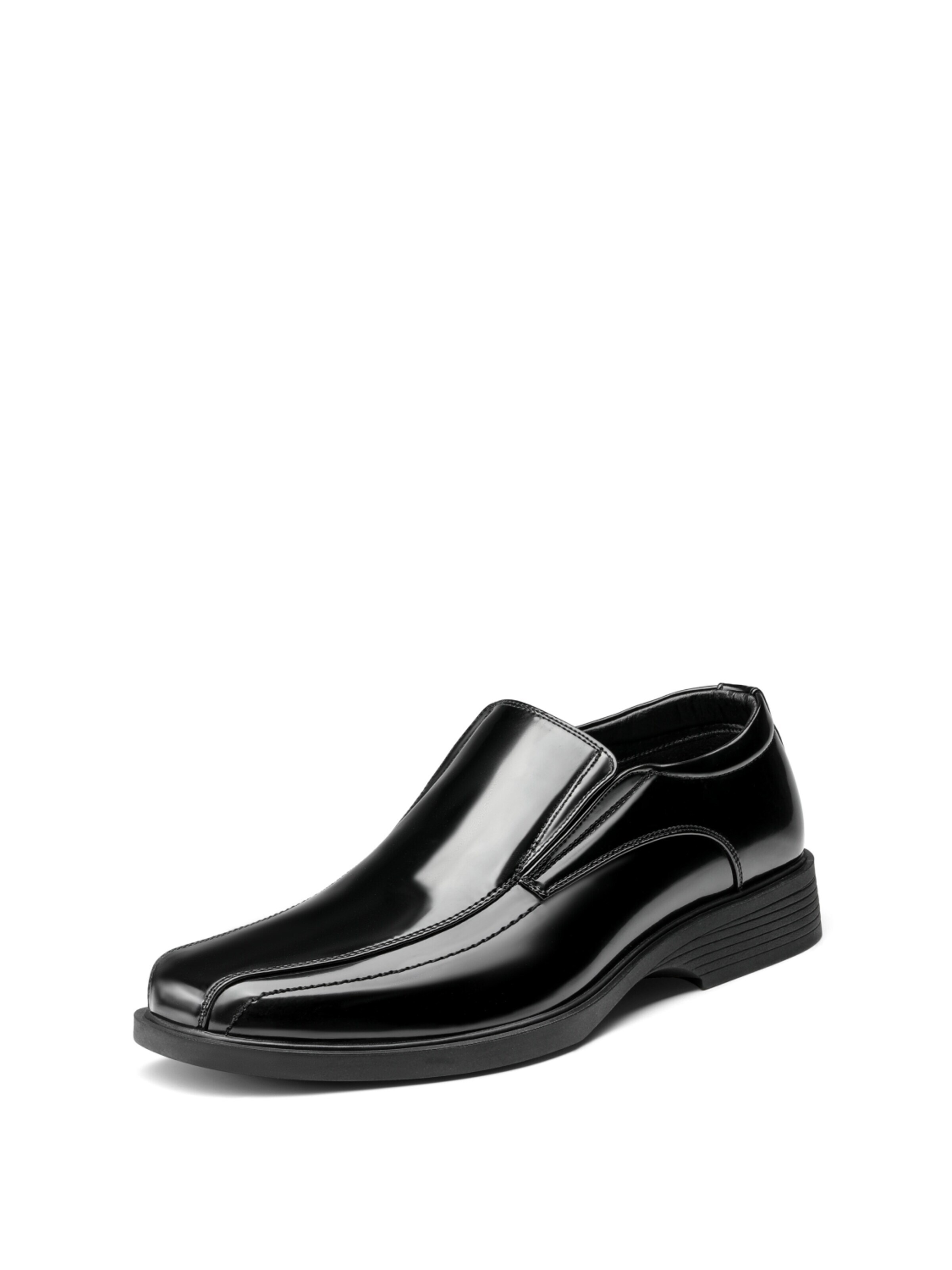 Bruno Marc Classic Flats 'Bruno Marc Herren Mokassin Anzugschuhe Slipper Slip on Business Schuhe' in Black: front