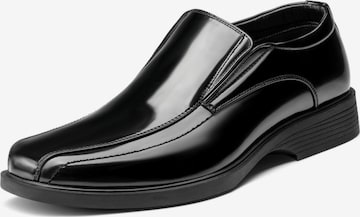 Bruno Marc Instappers 'Bruno Marc Herren Mokassin Anzugschuhe Slipper Slip on Business Schuhe' in Zwart: voorkant