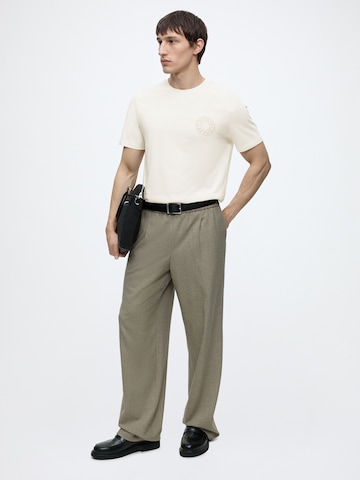 HUGO T-shirt 'Nemodo' i vit