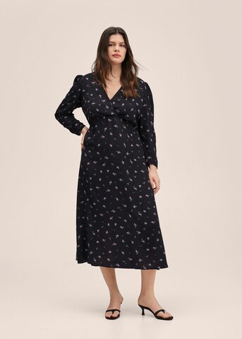 MANGO Dress 'Flapy' in Black