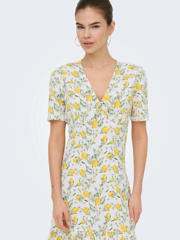 ONLY Рокля 'ONLMOLLY' в бяло