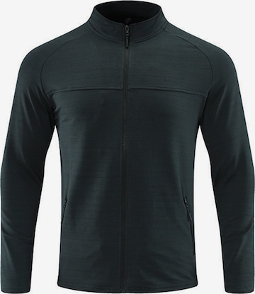 YOUTHUP Sportstrickjacke in Grau: Vorderseite