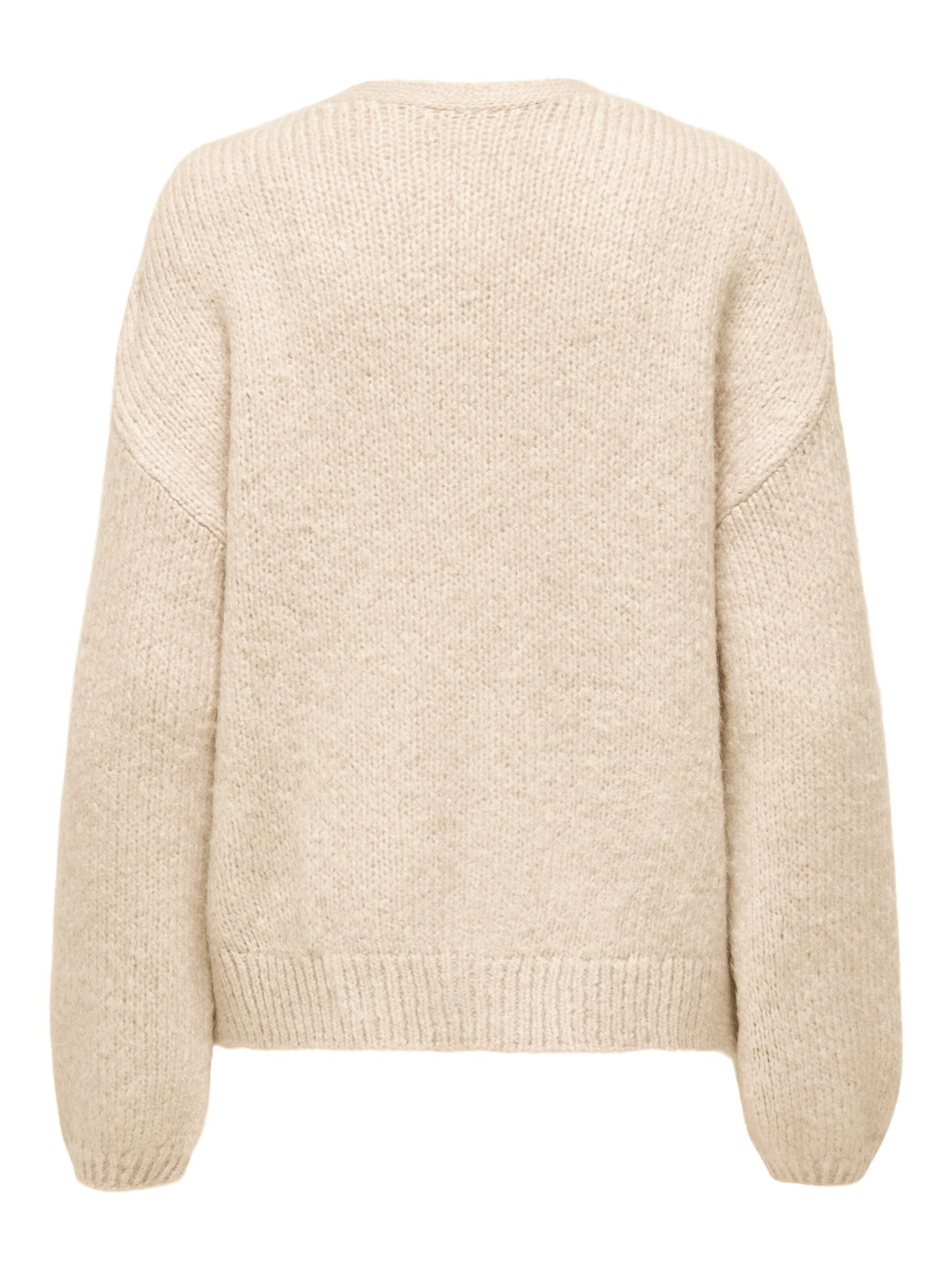 JDY Knit Cardigan in Beige