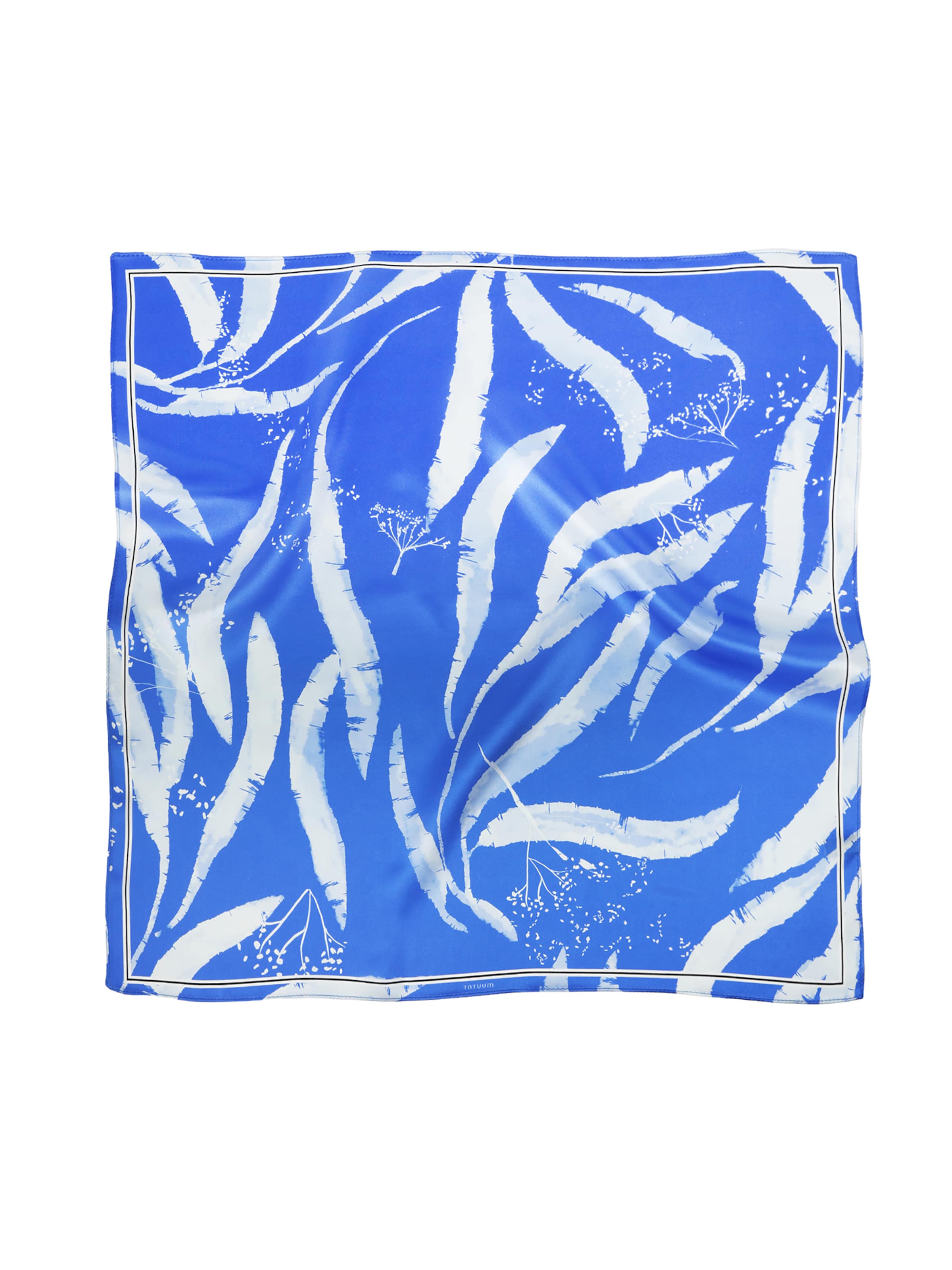 TATUUM Huivi 'Marille 1' värissä sininen: etupuoli