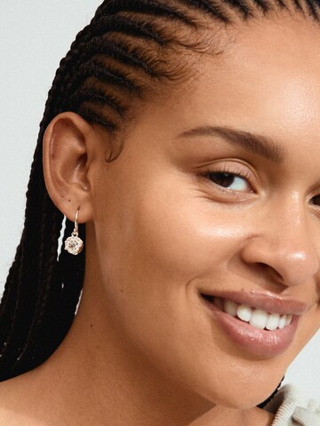 Boucles d'oreilles 'Callum' Pilgrim en argent : devant