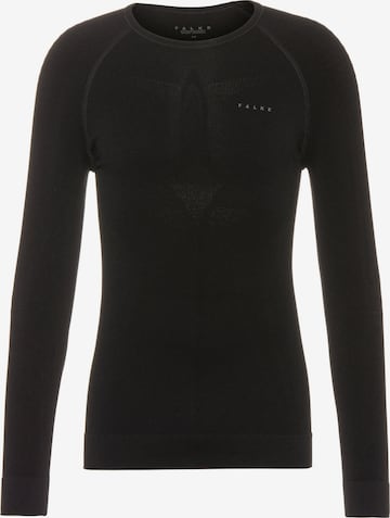 FALKE Performance Shirt in Black: front