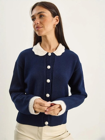 Bianco Lucci - Casaco de malha em azul