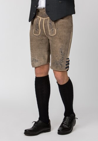 STOCKERPOINT Regular Traditional pants 'Fridl' in Grey: front