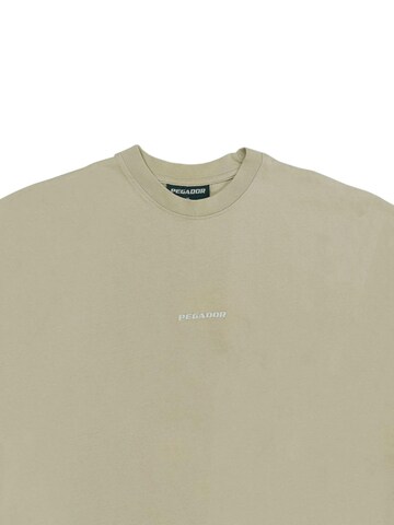 Pegador Shirt 'Logo Boxy' in Beige