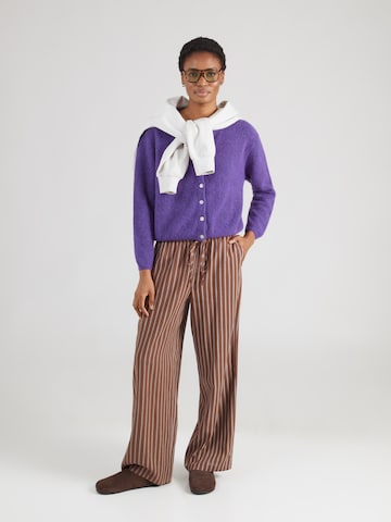 AMERICAN VINTAGE Knit Cardigan 'VITOW' in Purple