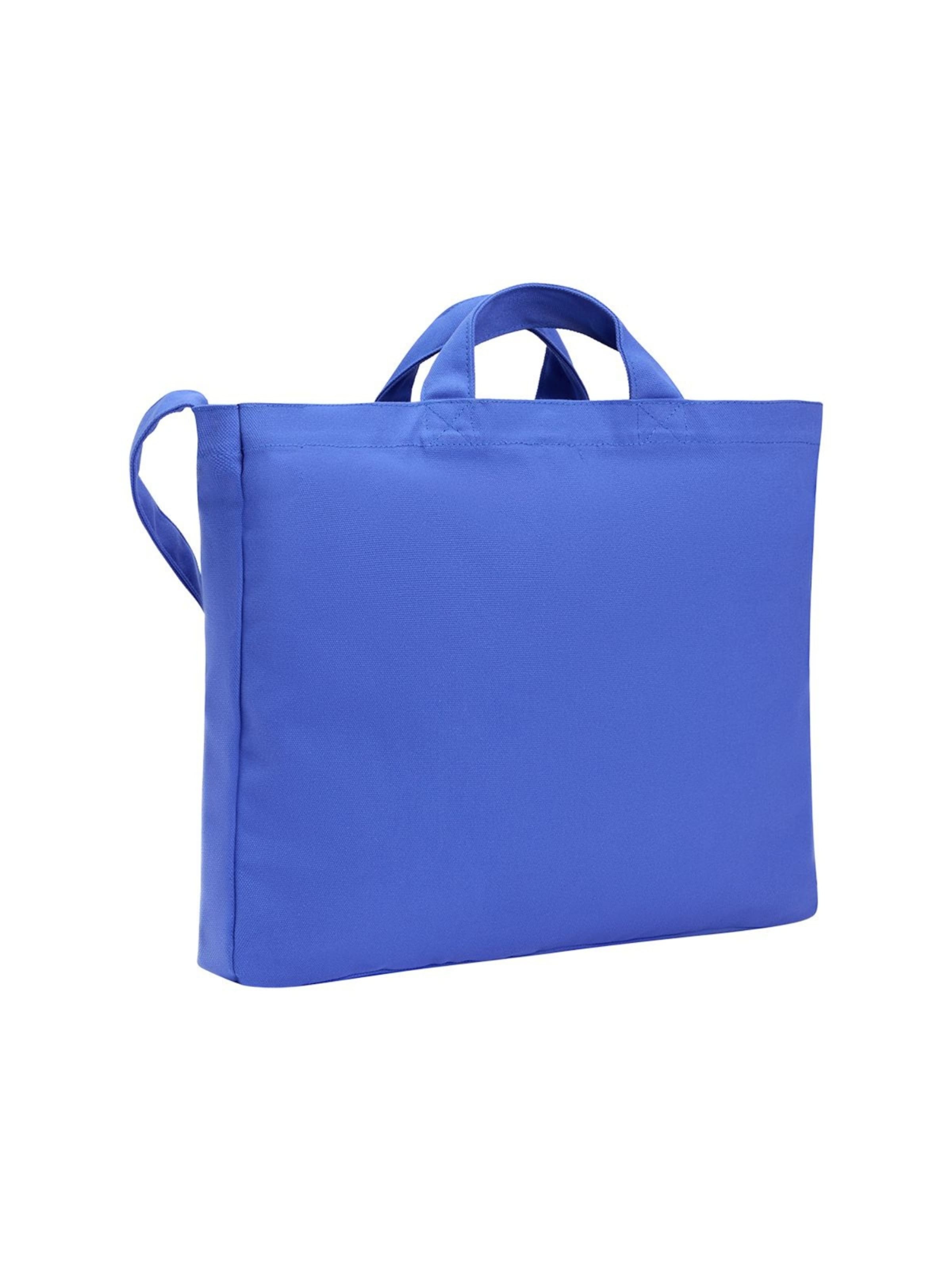 WALLIEN Schoudertas 'Premium Tote Bag' in Blauw