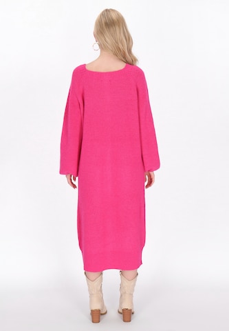 IZIA Gebreid vest in Roze