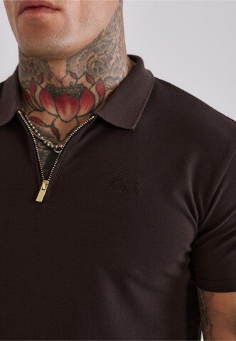 SikSilk - Camiseta en marrón