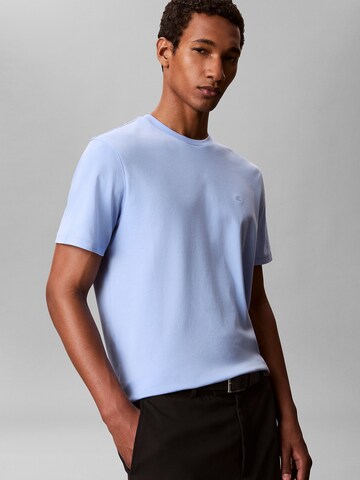 T-Shirt 'Supima' Calvin Klein en bleu