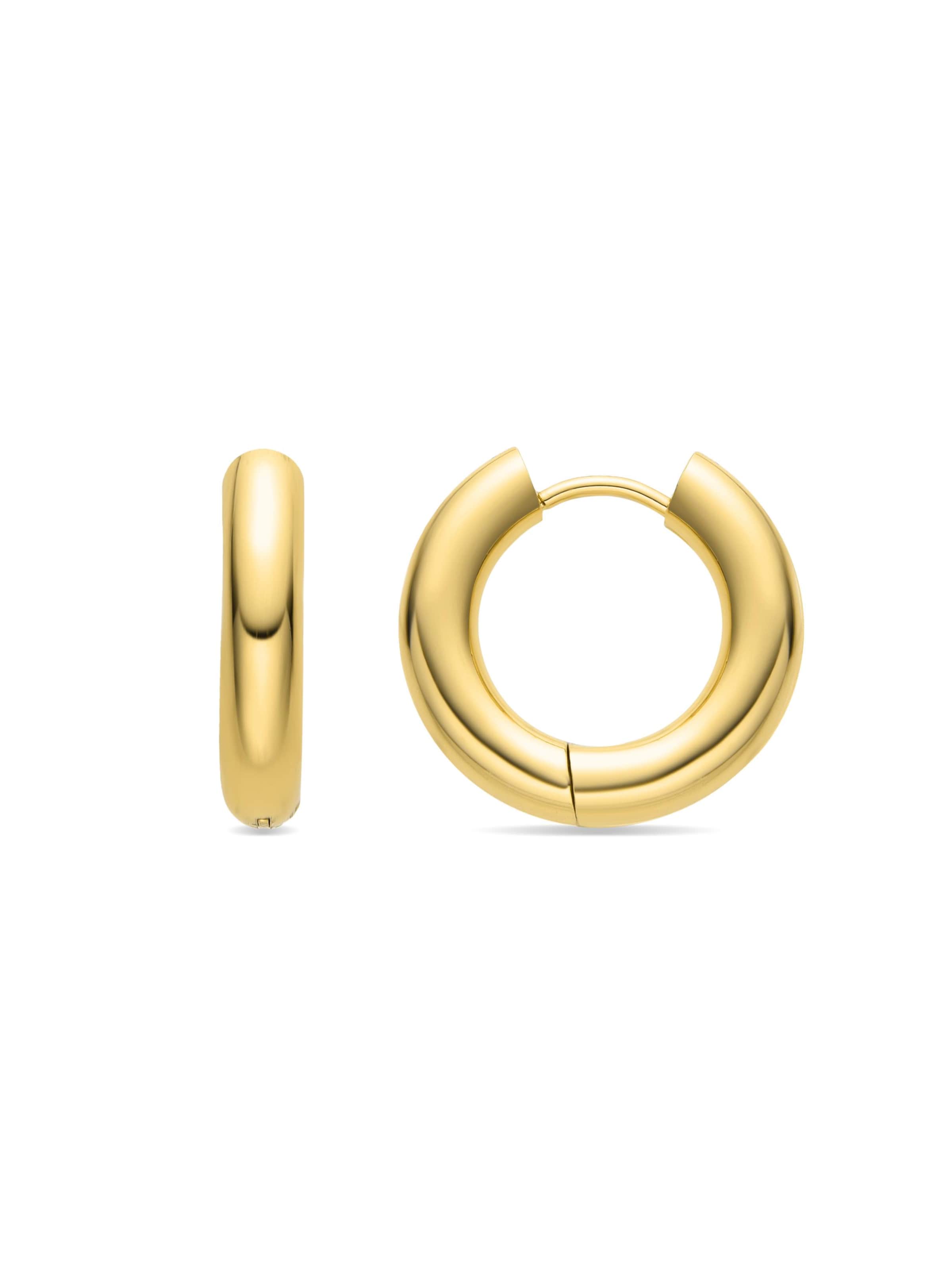 Orecchini 'Helali' di Luxenter in oro: frontale