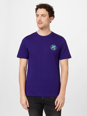 ADIDAS ORIGINALS Majica 'Wander Hour' | vijolična barva: sprednja stran