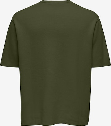 Only & Sons T-Shirt 'Luke' in Grün