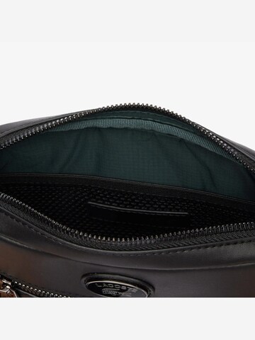 Borsa portadocumenti 'Lacoste Sacoche Reporter Monogramme' di LACOSTE in nero