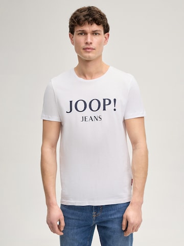 T-Shirt 'Alex' JOOP! Jeans en blanc : devant