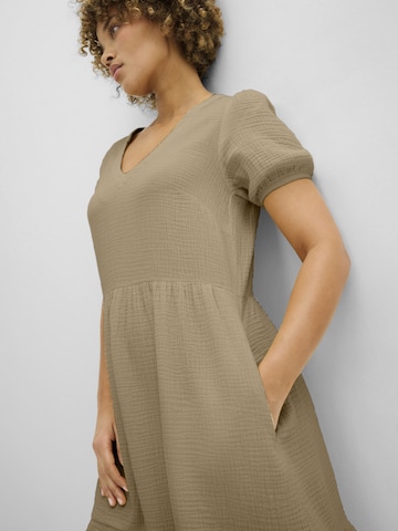 bonprix Oversized jurk in Bruin