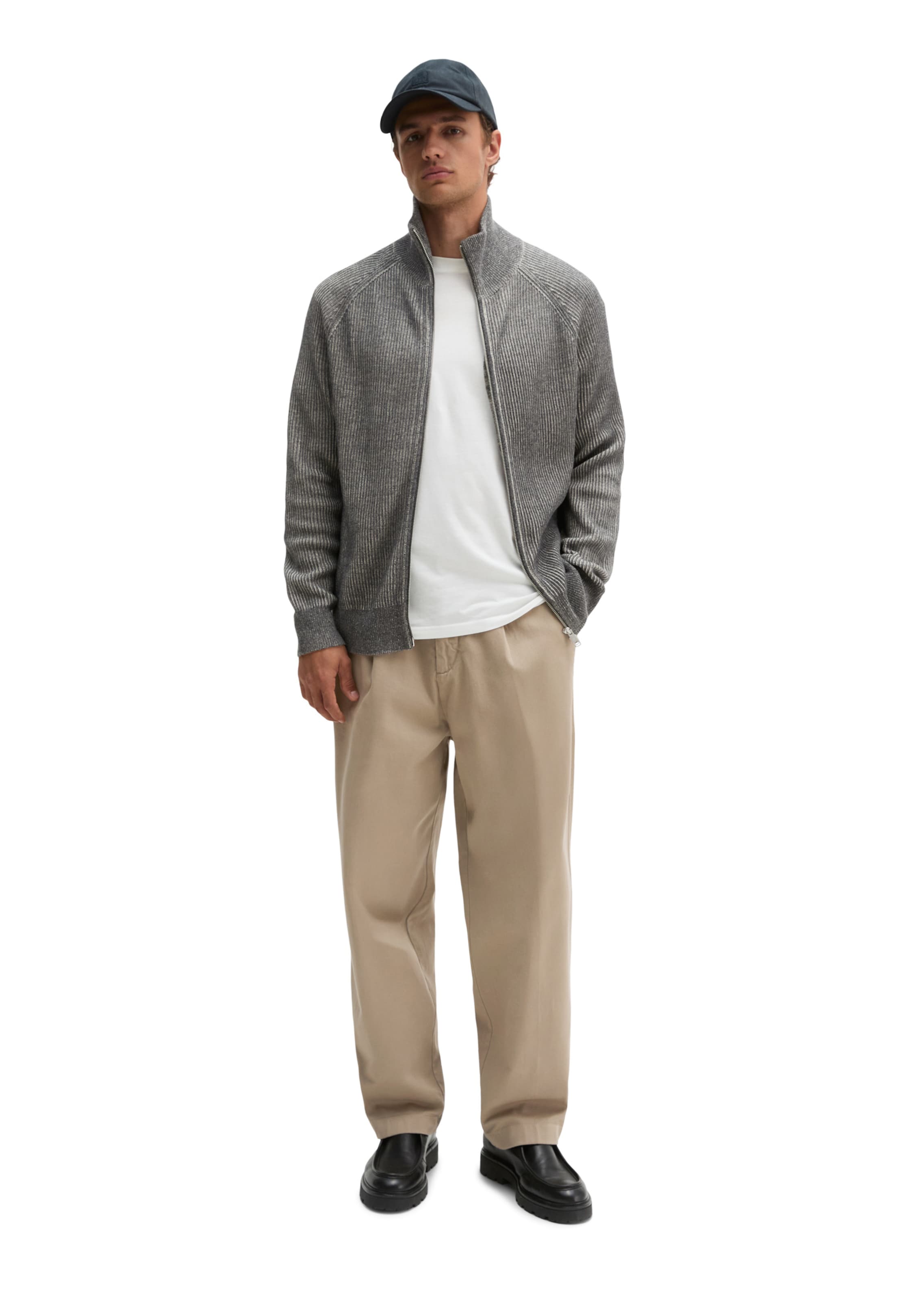 Marc O'Polo Knit cardigan in Grey
