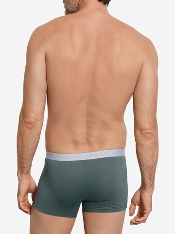 Hanro Boxershorts ' Cotton Essentials ' in Blauw