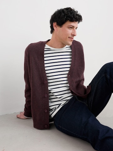 Seasalt Cornwall Gebreid vest 'Cleer' in Bruin