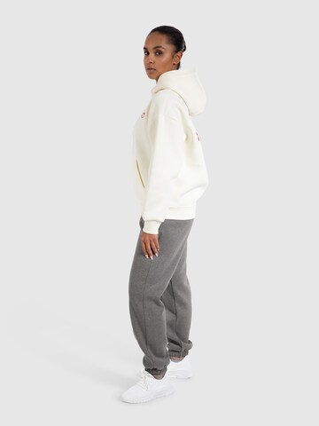 Smilodox Sportief sweatshirt 'Riva' in Beige