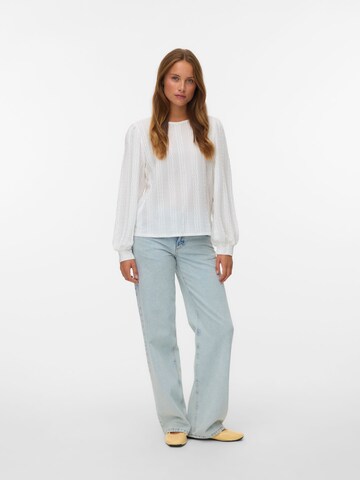 VERO MODA Bluse 'VMJasmin' in Weiß