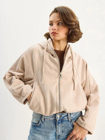 Veste mi-saison Bianco Lucci en beige