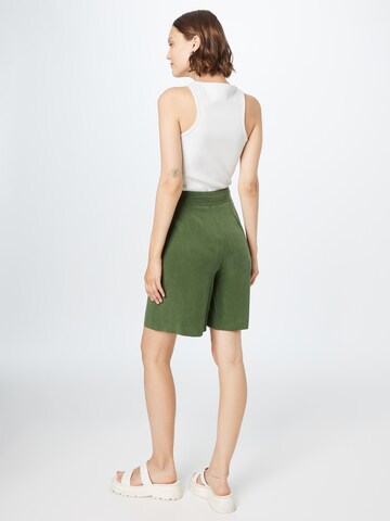 Warehouse Zvonové kalhoty Kalhoty – zelená