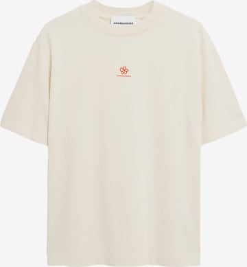 T-shirt 'Tarjaa' ARMEDANGELS en beige : devant