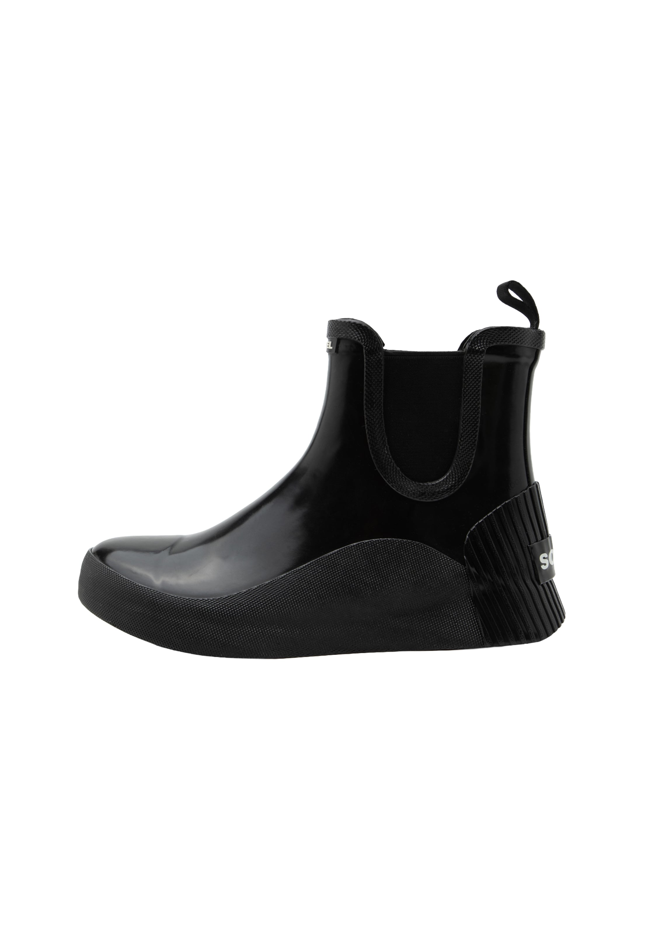 Stivale di gomma 'OUT N ABOUT™ IV' di SOREL in nero: frontale