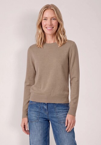 CECIL Pullover in Braun: Vorderseite