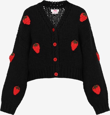 Cardigan 'Young Fashion' MYMO en noir : devant