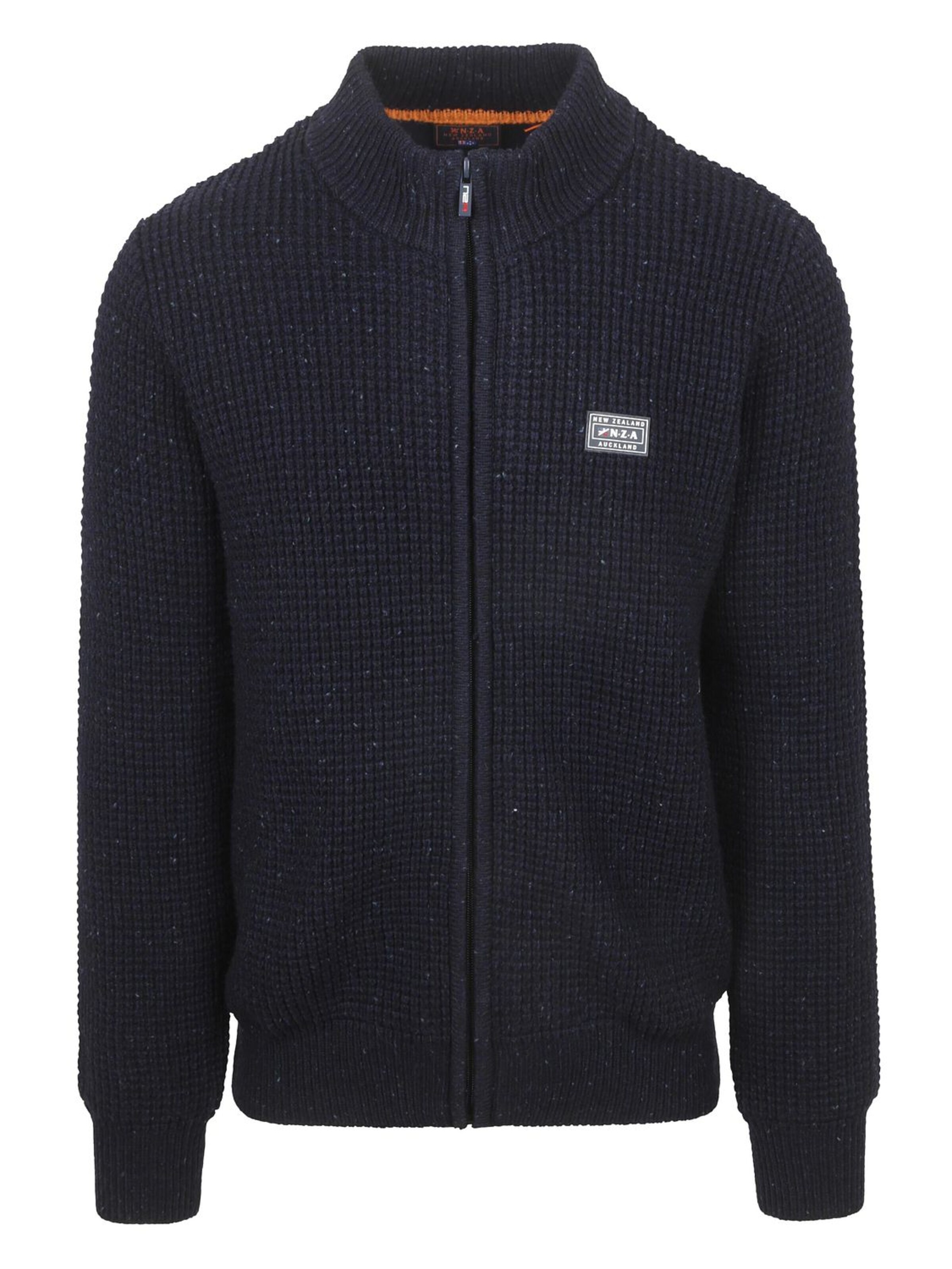 NZA New Zealand Auckland Knit cardigan 'Dominick' in Blue: front