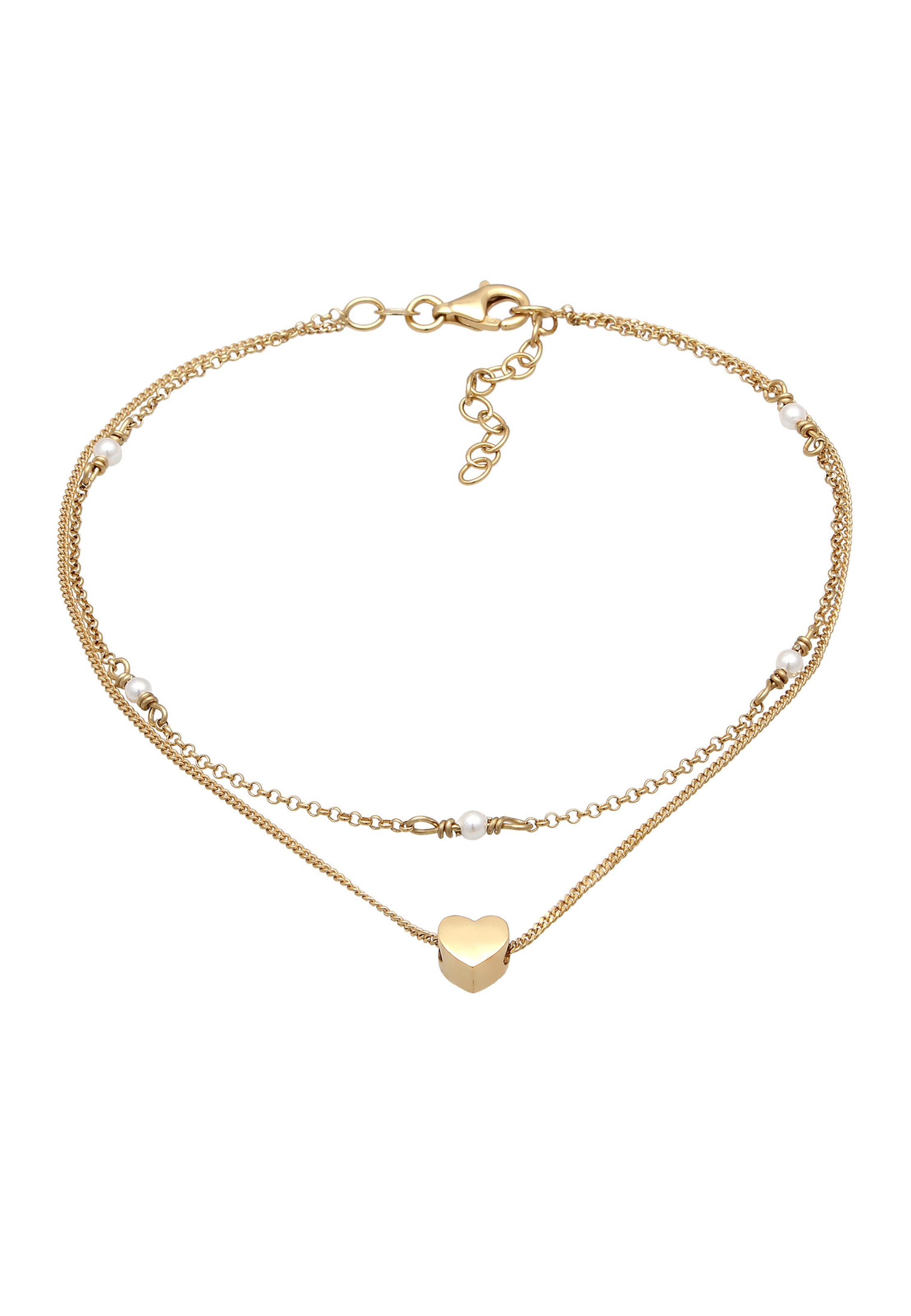 ELLI Kette in Silber: Vorderseite