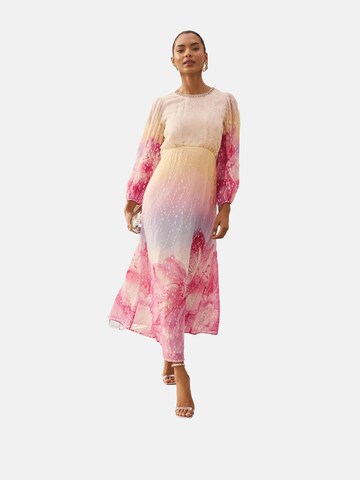 love & roses Jurk in Gemengde kleuren: voorkant