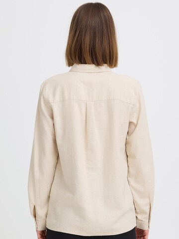 Camicia da donna ' OXAlfas ' di Oxmo in beige