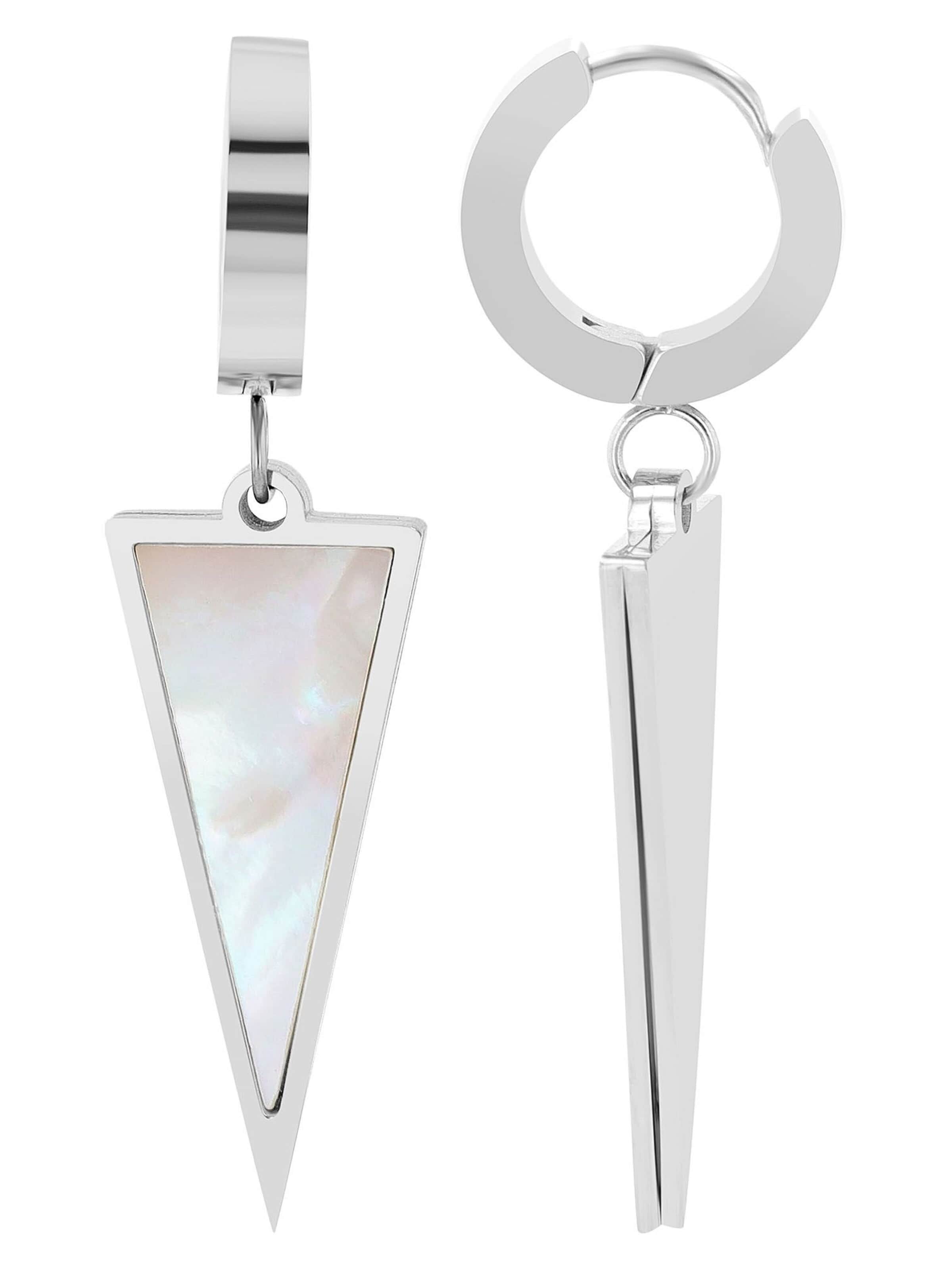 Akzent Earrings 'Faris, langlebig' in Silver