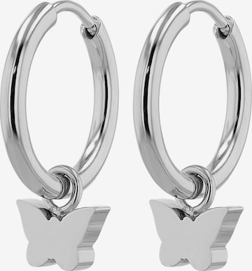 Akzent Earrings 'Sienna, langlebig' in Silver: front
