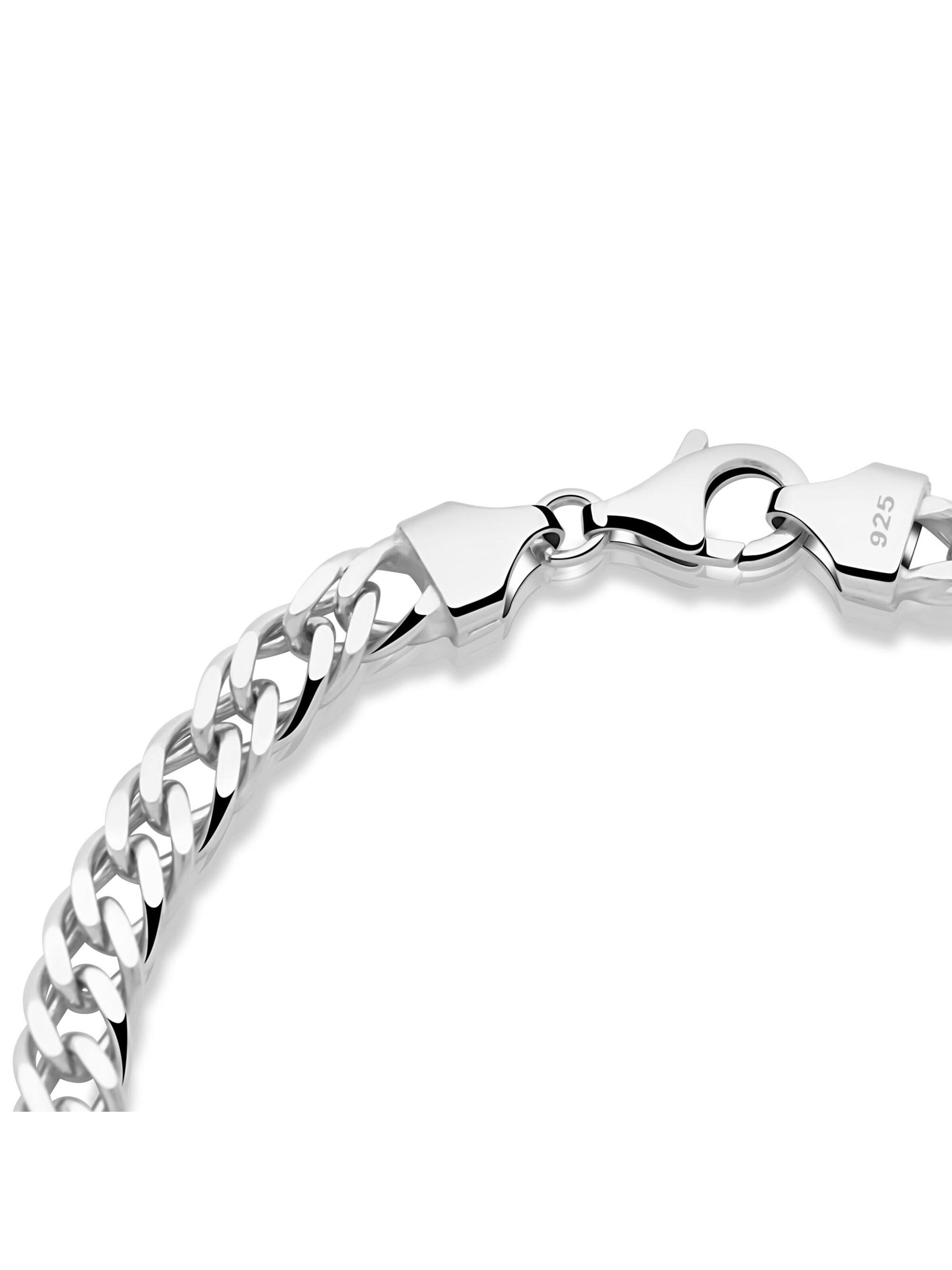 Tony Fein Armband 'Doppelpanzer'‌‌‌‌‌‌‌ in Silber