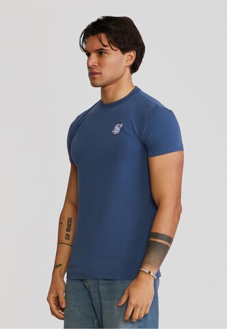 Maglietta 'Essentials' di SikSilk in blu