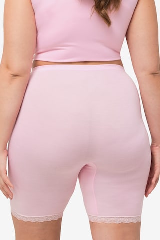 Ulla Popken Skinny Shaping Pants in Pink