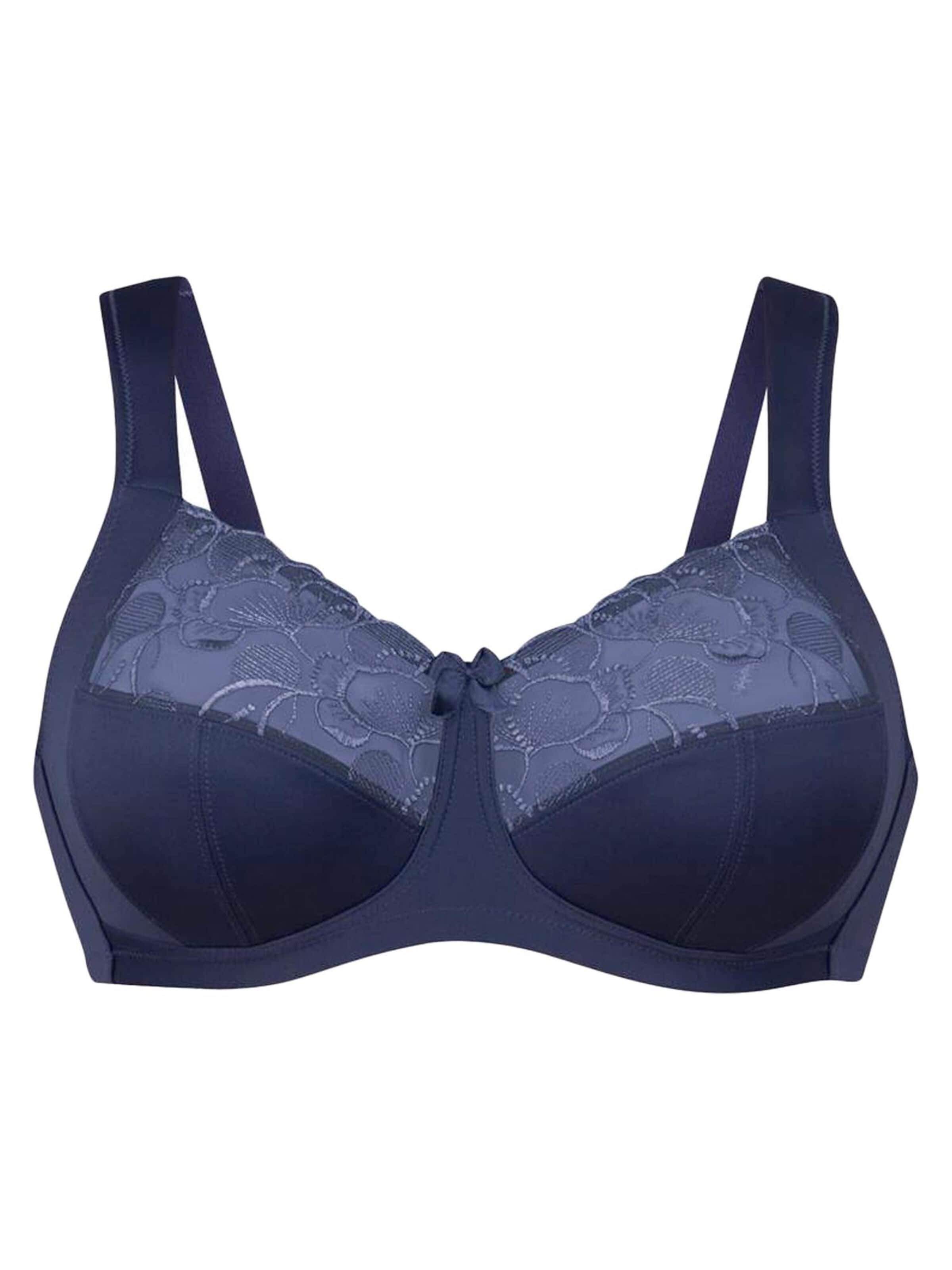ANITA Minimiser Bra 'Lucia' in Blue: front