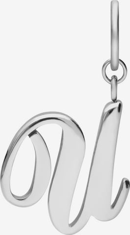 Lucardi Hangers in Zilver: voorkant