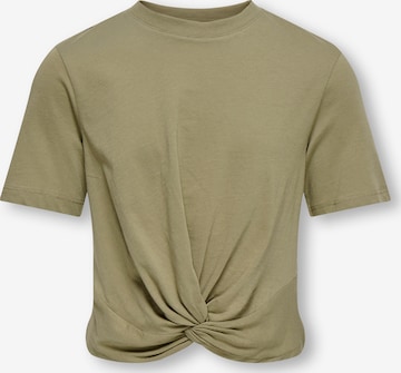 ONLY GIRLS T-shirt 'KOGRex' i grön: framsida
